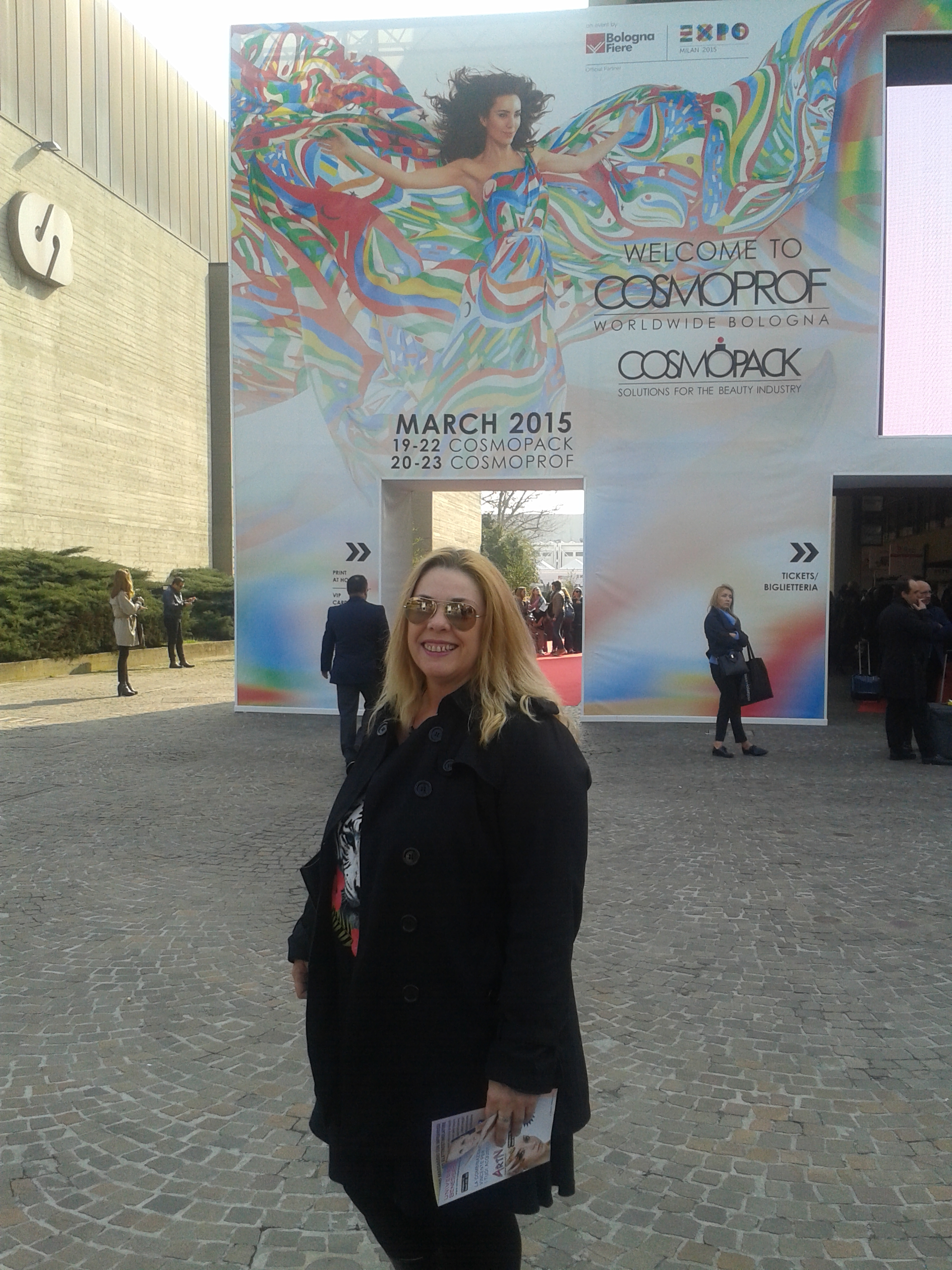 Επίσκεψη στην διεθνή έκθεση Cosmoprof στην Μπολόνια